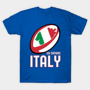 Italy Rugby Six Nations T-Shirt